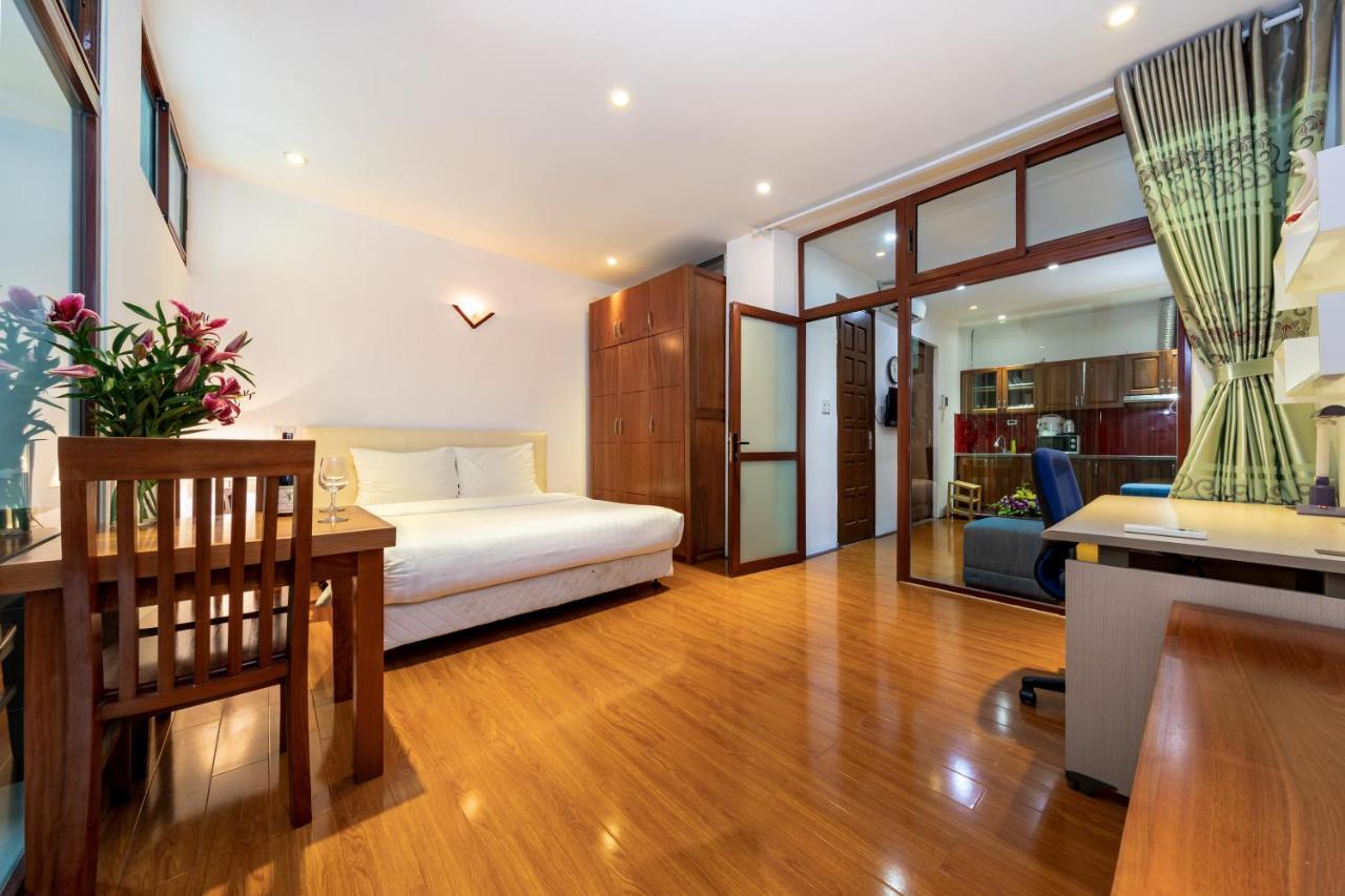 Hoa Giang Serviced Apartment Hanoi Dış mekan fotoğraf